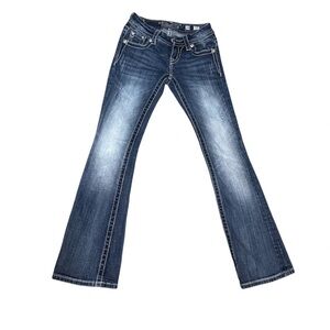 Miss Me Dark Blue Boot Cut Jeans